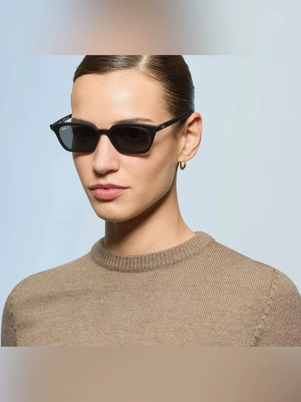 Ray-Ban Black Polarized ZAYA sunglasses